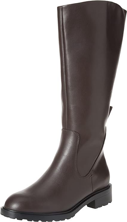 Amazon Essentials Women&#39;s Knee High Riding Boot size 13 dark brown
