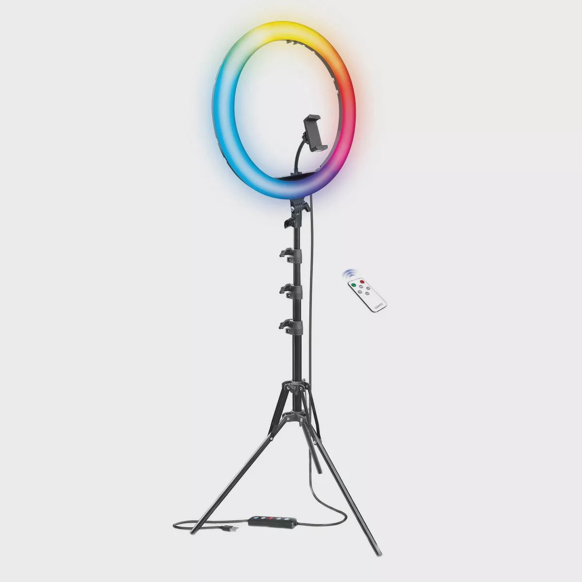 Bower® RGB Selfie Ring Light Studio Kit with Wireless Remote Control and Tripod