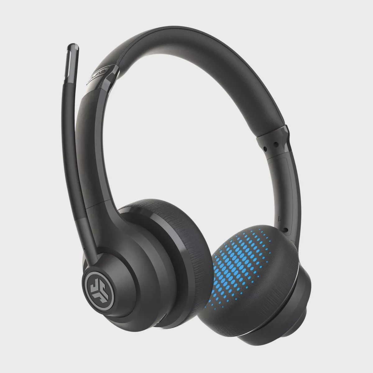 JLab GO Work Wireless &amp; Wired On-Ear Headset - Black