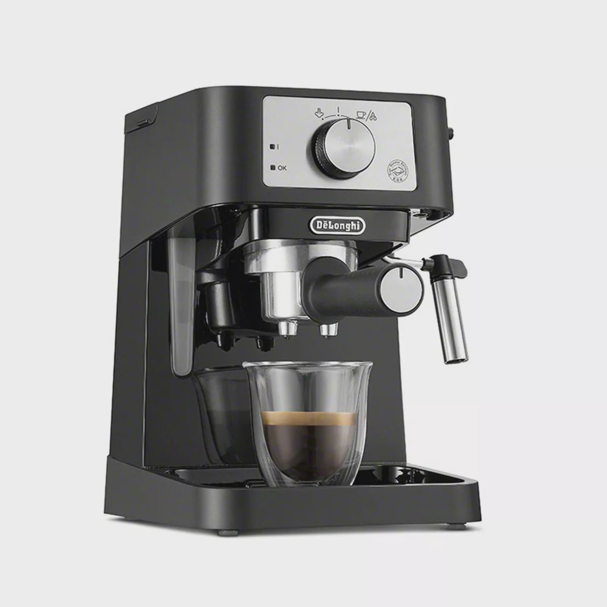 Stilosa Espresso Machine by Delonghi - EC260BK: 15-Bar Pressure,