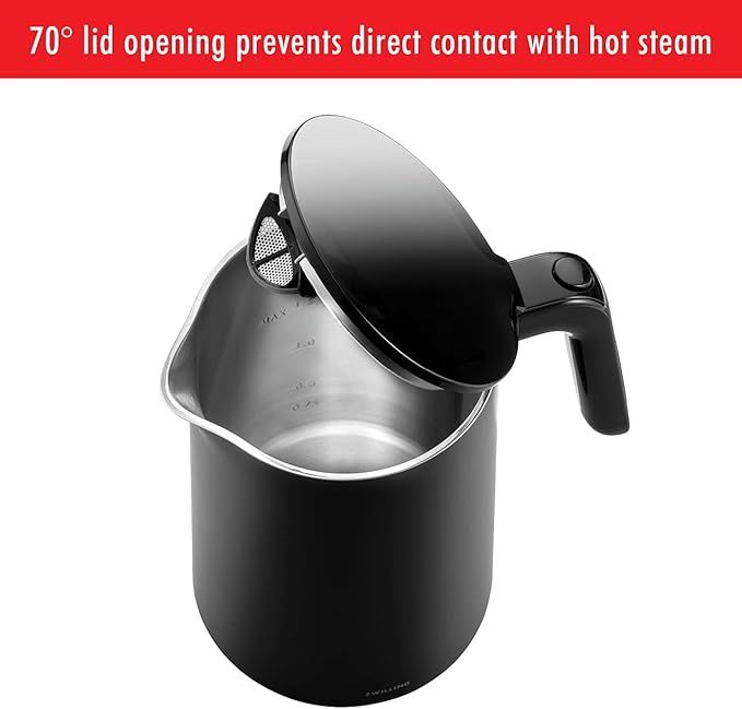 ZWILLING Enfinigy Cool Touch 1.5-Liter Electric Kettle Hot Water