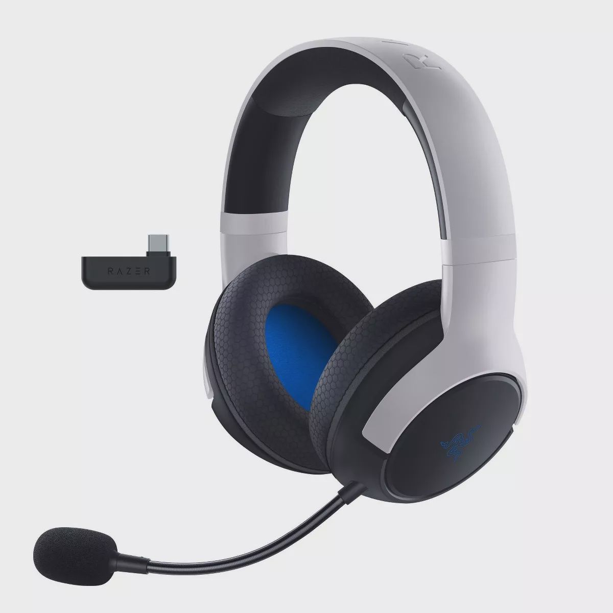 Razer Kaira HyperSpeed Wireless Gaming Headset for PlayStation 5 - White