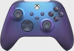 Microsoft - Xbox Wireless Controller for Xbox Series X, Xbox Series S, Xbox One, PCs, and Cloud-Enabled Devices - Stellar Shift Special Edition