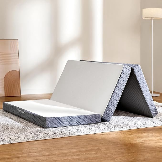 Queen Sweetnight Tri Folding Mattress - 4-inch Foldable Mattress