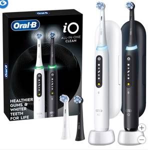 Oral-B iO All-in-One Clean Rechargeable Electric Toothbrush, 2-pack
