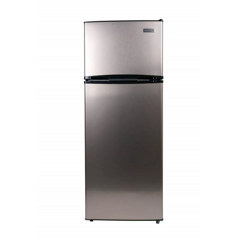 Frigidaire 7.5 Cu. ft. Refrigerator, Platinum Series, Standard Door Style - Stainless Look Scratch/Dent efr780-6com