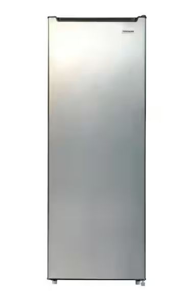 Frigidaire 6.5 Cu. ft. Upright Freezer, Platinum Silver, EFRF698 Scratch &amp; Dent