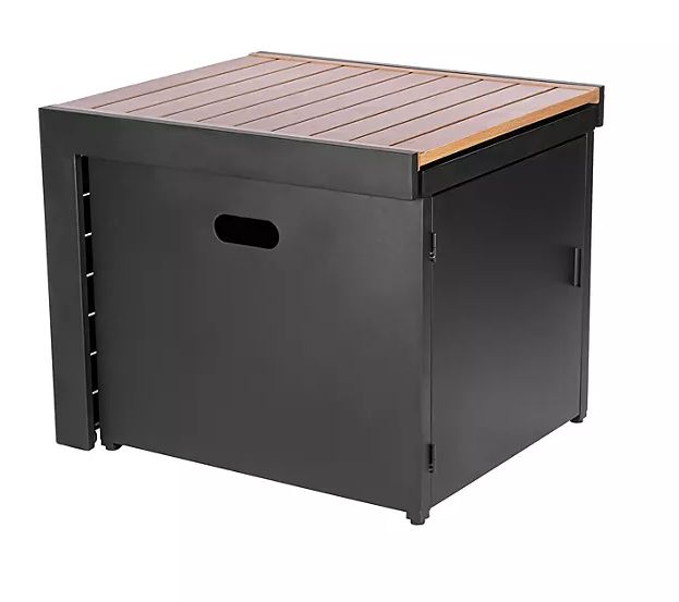 31&#39;&#39; Gas Fire Pit with Sliding Table Top