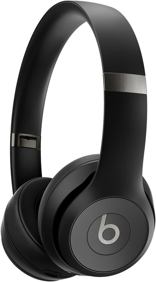 Beats Solo 4 - Wireless Bluetooth On-Ear Headphones, Apple &amp; Android Compatible, Up to 50 Hours of Battery Life - Matte Black demo unit