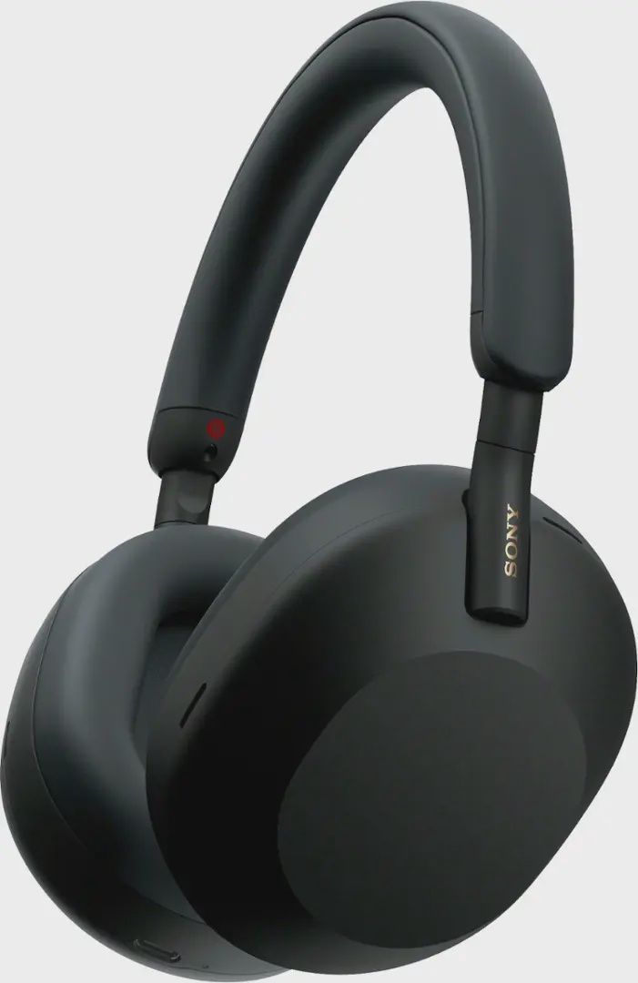 Sony - WH1000XM5 Wireless Noise-Canceling Over-the-Ear Headphones - Black used