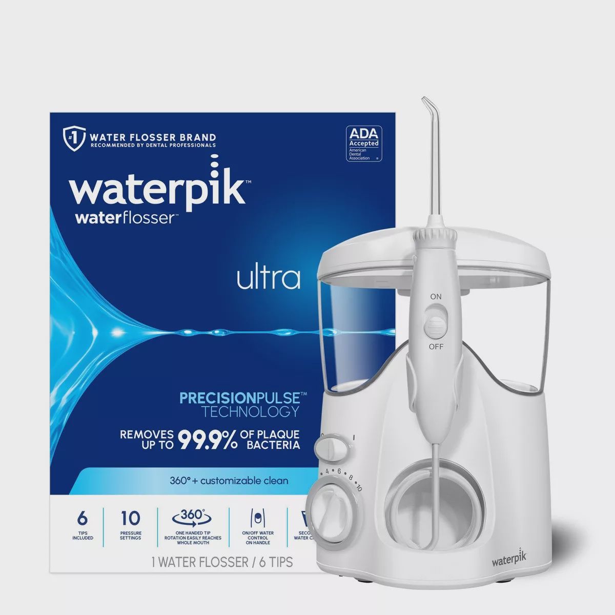 Waterpik Ultra Water Flosser Countertop Oral Irrigator For Teeth