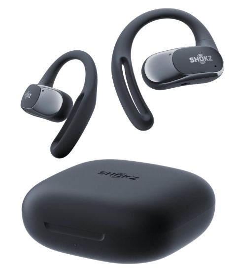 SHOKZ OpenFit Air Headphones Black