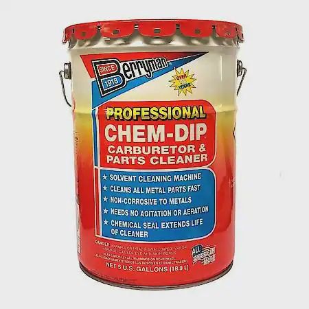 Berryman Professional Chem-Dip: Carburetor &amp; Parts Cleaner, 5 Gallon