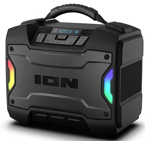 ION Audio Tailgater TD Rugged Bluetooth Speaker