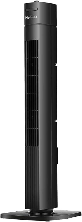Holmes 31&quot; Manual Tower Fan, 70° Oscillation, 3 Speeds,