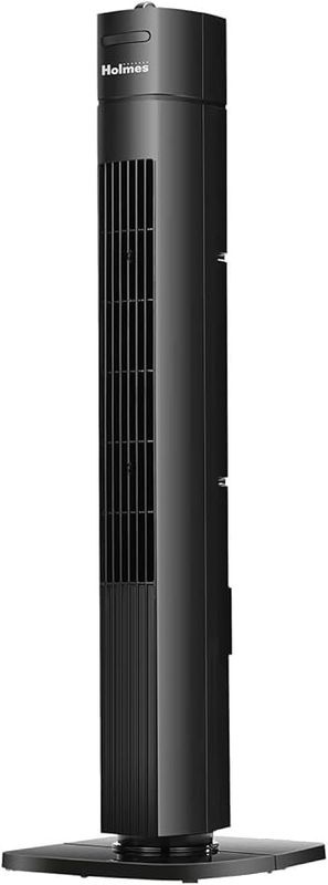 Holmes 31&quot; Manual Tower Fan, 70° Oscillation, 3 Speeds,