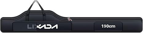 Lixada Fishing Rod Case, Portable Folding Fishing Rod Case 190cm