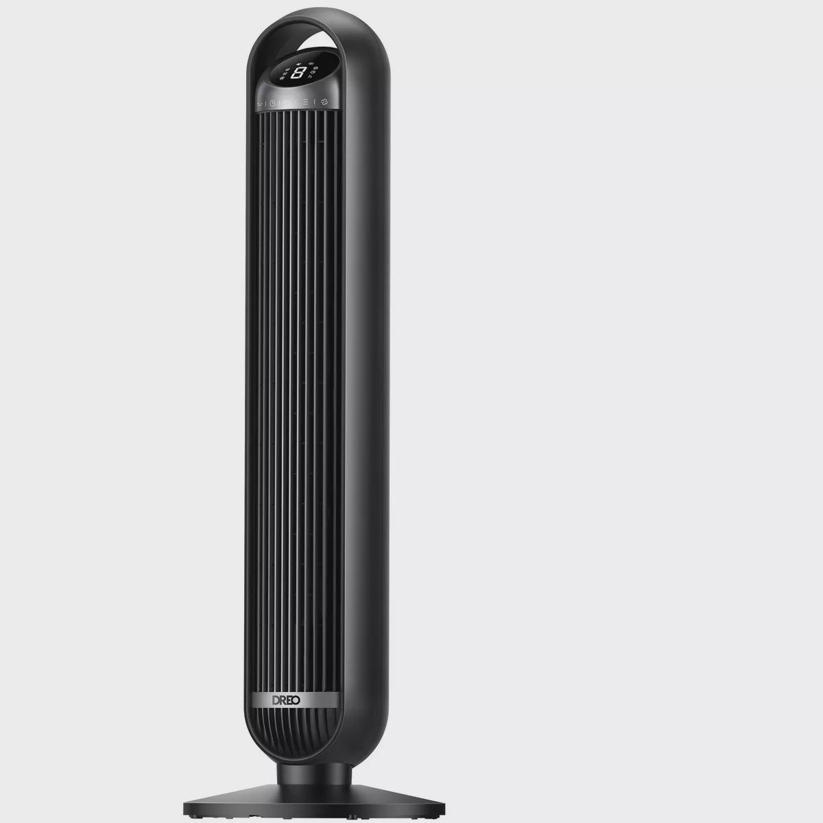 Dreo Nomad 36&quot; Quiet Bladeless Oscillating Tower Fan Black/Silver