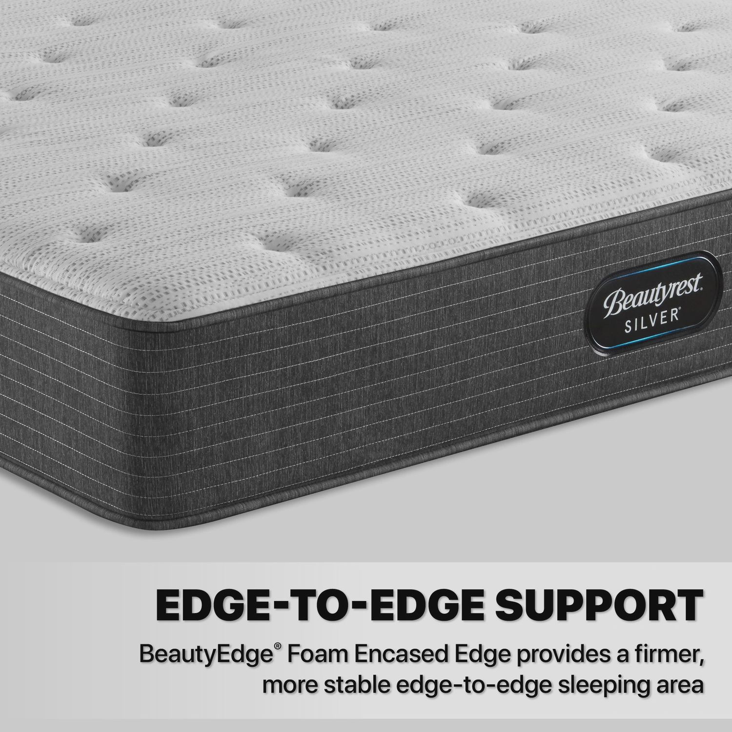 Beautyrest 12&quot; Silver  Medium-Firm Mattress king