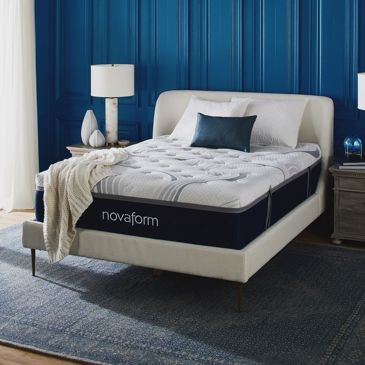 Novaform 14” ComfortGrande Advanced Gel Memory Foam Mattress queen