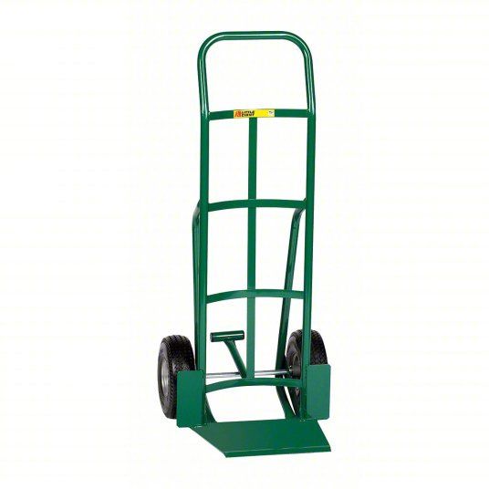 Little Giant® Shovel Nose Hand Truck TF-360-10FF - Flat-Free with Foot Kick &amp; Continuous Handle