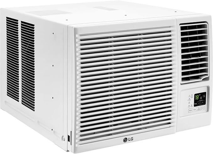 LG 7,600 BTU Window Air Conditioner with Heat, 115V, Cools 330 Sq.Ft.