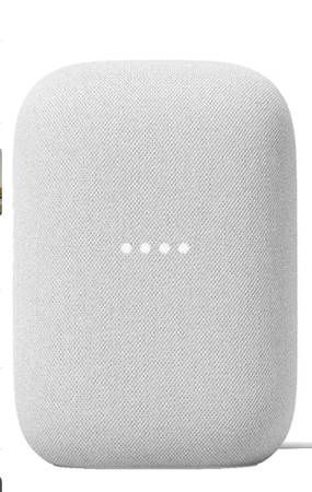 Google Nest Audio - Smart Speaker with Google Assistant - Chalk