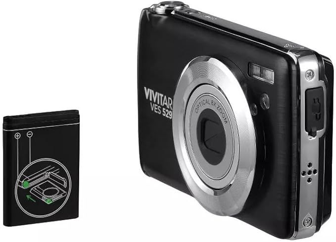 16MP Vivitar VES 529 Digital Camera Black
