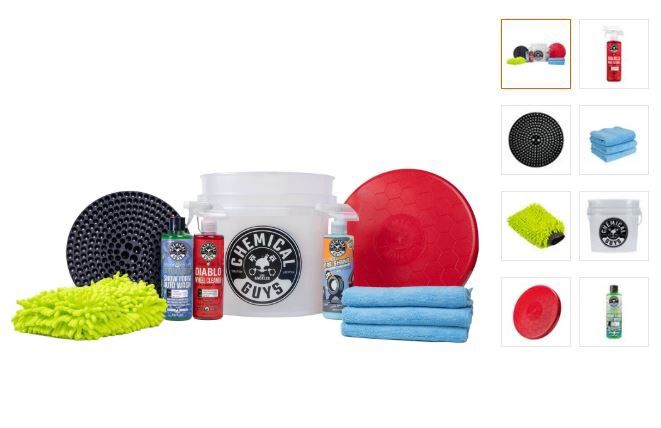 Chemical Guys Wash and Shine Bucket Kit