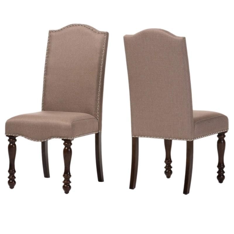 2 pack of William&#39;s Home Furnishing Hurdsfield Side Chair, Antique Cherry