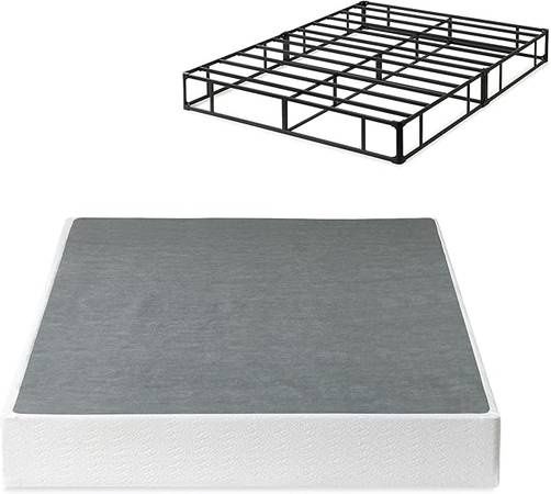 Queen ZINUS 9 Inch Metal Smart Box Spring with Quick Assembly