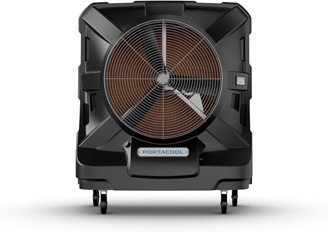 Portacool Apex 6500 (PACA65001A1) – Wi-Fi Enabled High Velocity Portable Evaporative Cooler for 6500 sq. ft. with up to 40-foot Reach, Programable, 66 Gallon Reservoir, Variable Speed slightly used