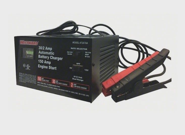 Westward 473X78 Charger for 6/12v Battery 7a Input