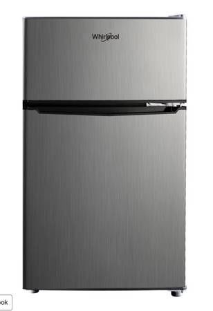 Whirlpool 3.1 cu ft Mini Refrigerator Stainless Steel WH31S1E