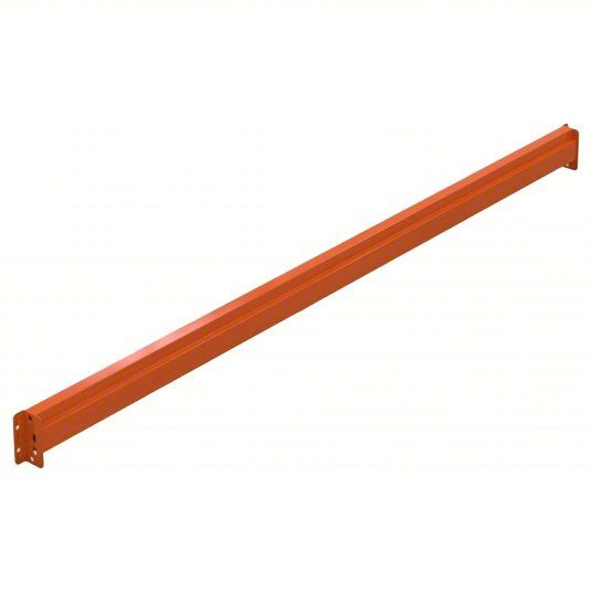 HUSKY Teardrop Step Beam 120 in x 2 1/2 in x 4 5/16 in, 10ft pallet rack beam