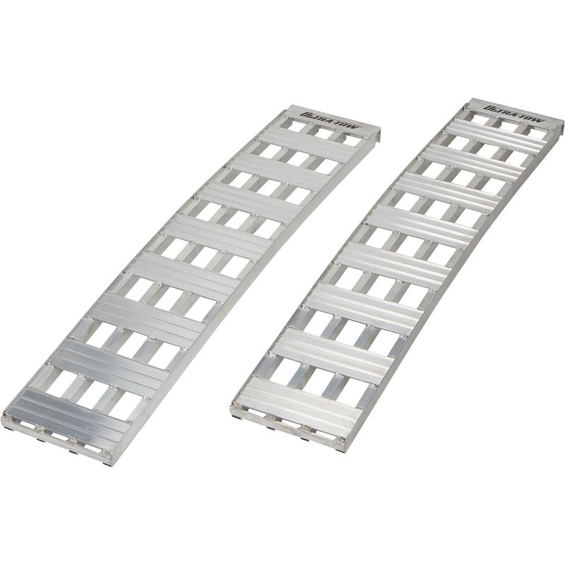 Ultra-Tow Heavy-Duty Arched Aluminum Loading Ramp Set, 5000-Lb. Capacity, 5ft.L