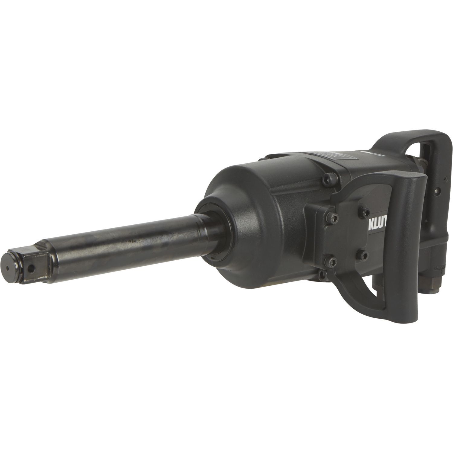 Klutch Heavy-Duty Air Impact Wrench with 8in. Anvil and D-Handle, 1in. Drive, 10 CFM, 2500 Ft./Lbs. Torque  used