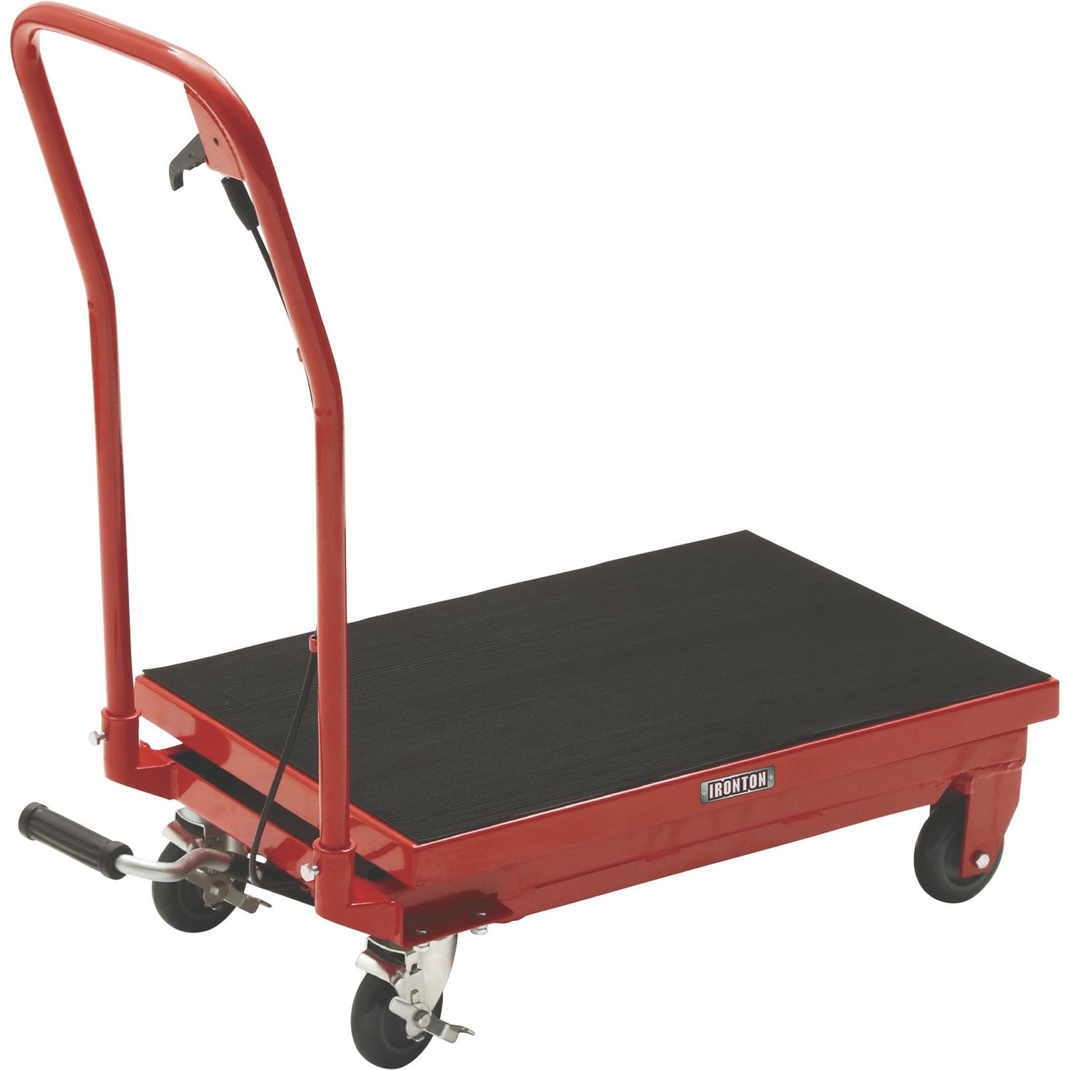 Ironton Hydraulic Table Cart, 500-Lb. Capacity, 28 5/8in. Lift