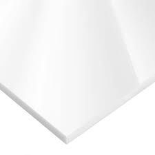 White Cast Acrylic Sheet - 1/4&quot; Thick x 48&quot; Wide x 96&quot; Long