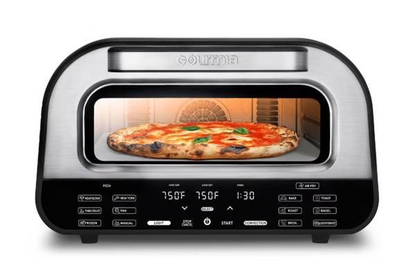 Gourmia All-In-One Indoor Pizza Oven, Toaster Oven, and Air Fryer