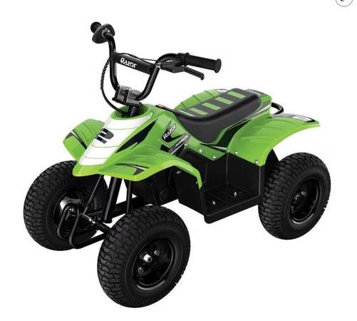 Razor 24V Dirt Quad SX McGrath Powered Ride-On Steel Frame, 120lb cap