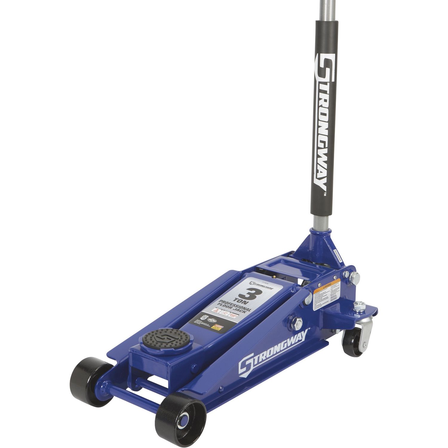 Strongway Professional Service Floor Jack, 3-Ton Capacity used