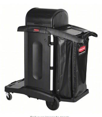 RUBBERMAID COMMERCIAL PRODUCTS Janitor Cart 34gal