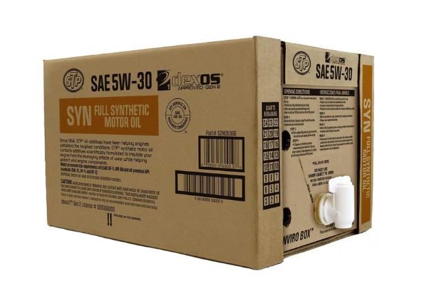 STP Dexos Full Synthetic Engine Oil 5W-30 6 Gallon