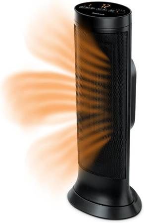 Honeywell Slim Ceramic Tower Heater, Large Room,