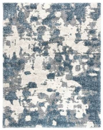 Drexel Lenox Shag Area Rug Chanda Blue