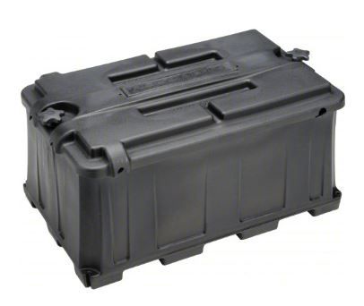 NOCO Battery Box: Commercial Vehicles, Group 8D Fits Battery Size Group, 21 in Inside