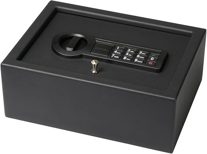 Stack-On Small Drawer Safe with Electronic Lock – Compact Personal Safe
