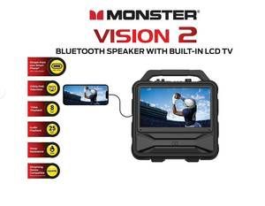 Monster Vision 2 15.6&quot; Portable Video Speaker