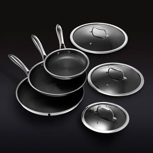 HexClad 6-piece Cookware